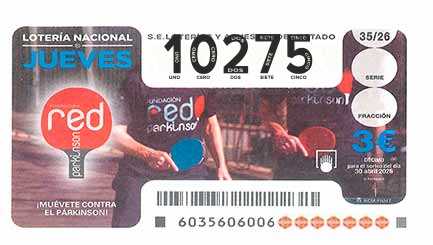 Décimo 10275 del sorteo 35-30/04/2026 Jueves