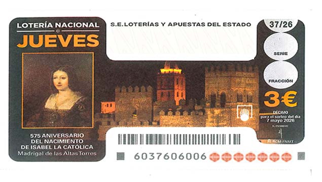 Décimo 09102 del sorteo 37-07/05/2026 Jueves