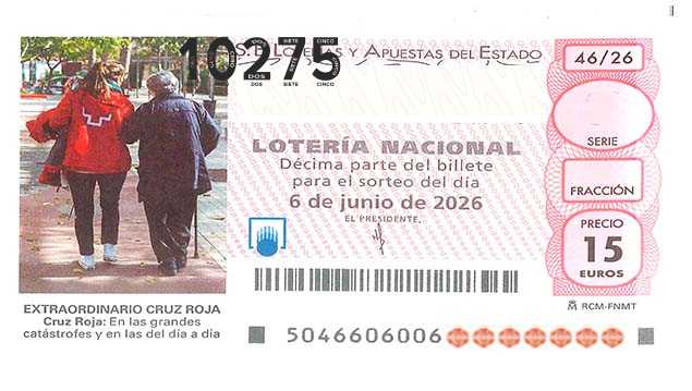 Décimo 10275 del sorteo 46-06/06/2026 Sábado