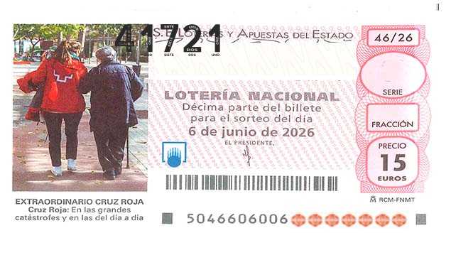 Décimo 41721 del sorteo 46-06/06/2026 Sábado