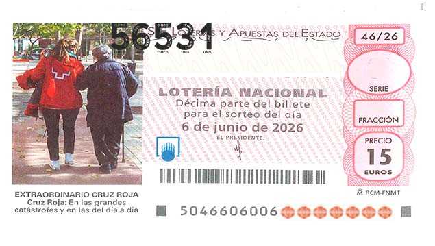 Décimo 56531 del sorteo 46-06/06/2026 Sábado