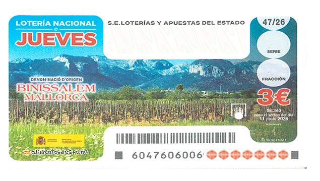 Décimo 28340 del sorteo 47-11/06/2026 Jueves