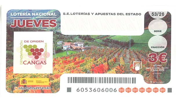 Décimo 19178 del sorteo 53-02/07/2026 Jueves