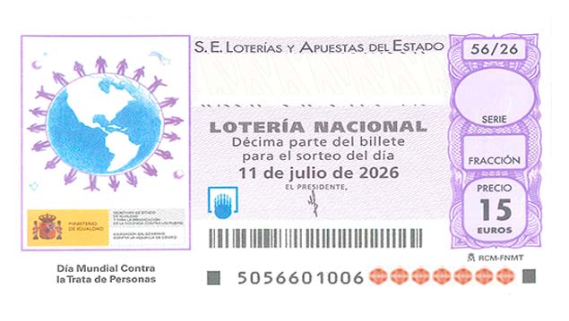 Décimo 27673 del sorteo 56-11/07/2026 Sábado