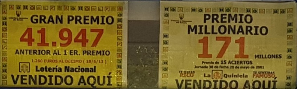    Imagen 2 para promocionar la tienda ADMINISTRACION DE LOTERIAS Nº 13