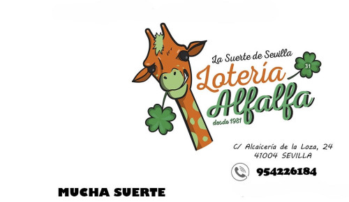 Ir a página principal. Loteria Alfalfa Sevilla